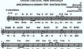 Hymn Jubileuszu 1050. rocznicy chrztu Polski